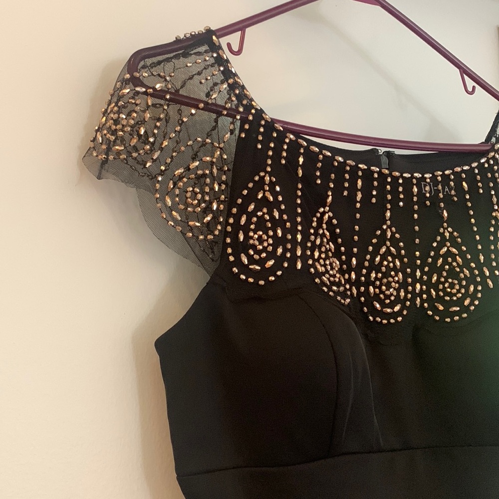Black Midi Dress